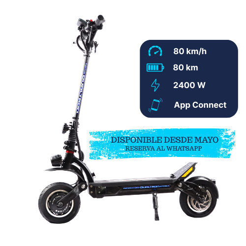 Dualtron Spider Max Scooter Eléctrico Dual Motor 2400W | Hasta 80 km de Autonomía 1