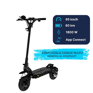 Dualtron Forever Scooter Eléctrico Dual Motor 1800W | Hasta 60 km de Autonomía
