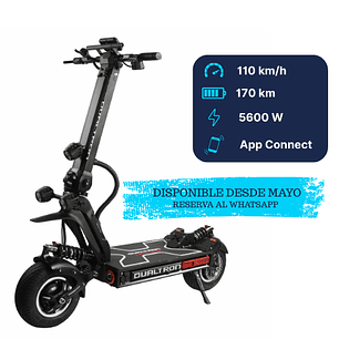 Dualtron X Limited Scooter Eléctrico Dual Motor 5600W | Hasta 170 km de Autonomía | Alta Gama