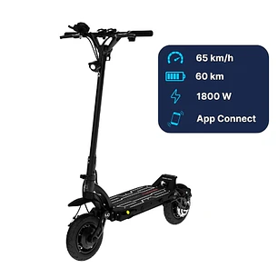 Dualtron Forever Scooter Eléctrico Dual Motor 1800W | Hasta 60 km de Autonomía