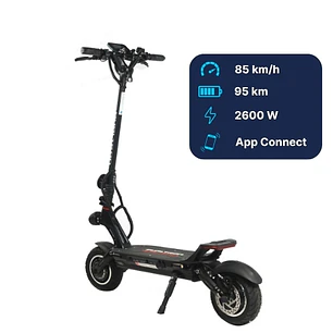 Dualtron Victor Luxury Plus Scooter Eléctrico Dual Motor 2600W | Hasta 95 km de Autonomía