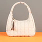 BOLSO HOBE DE HOMBRO M Tela antifluido – biege - Miniatura 1