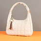 BOLSO HOBE DE HOMBRO M Tela antifluido – biege - Miniatura 2