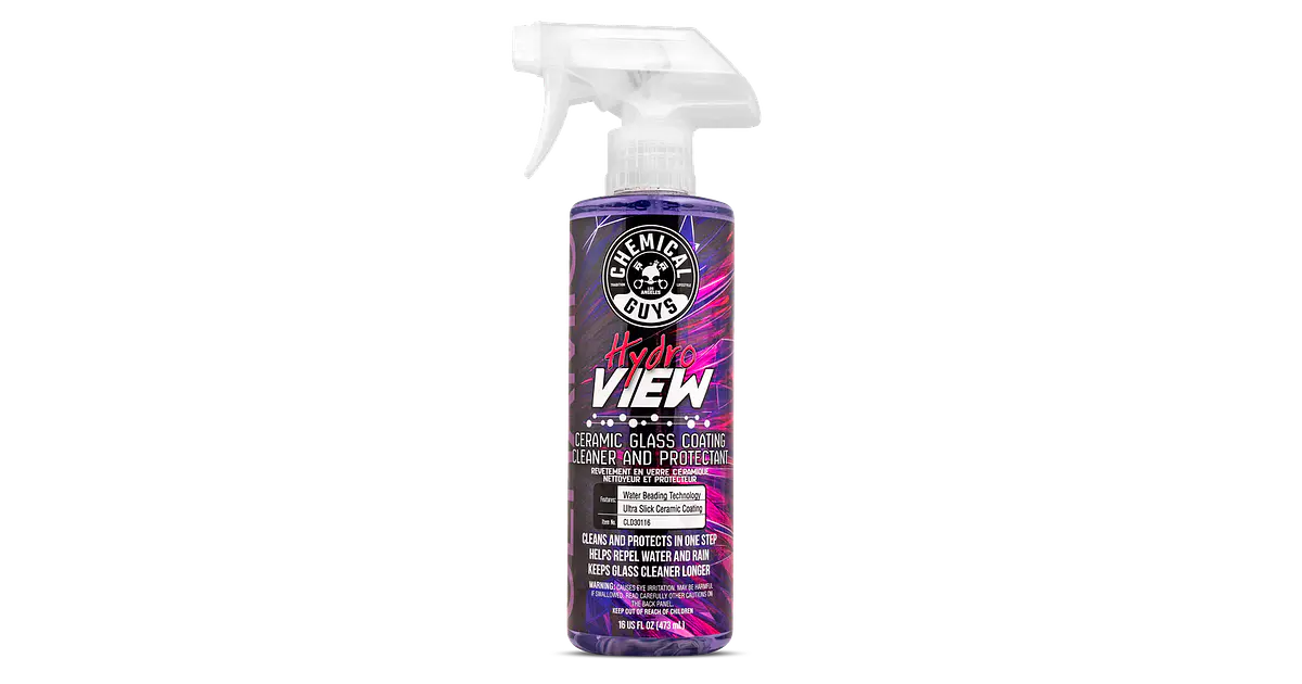 HYDROVIEW CERAMIC GLASS CLEANER & COATING