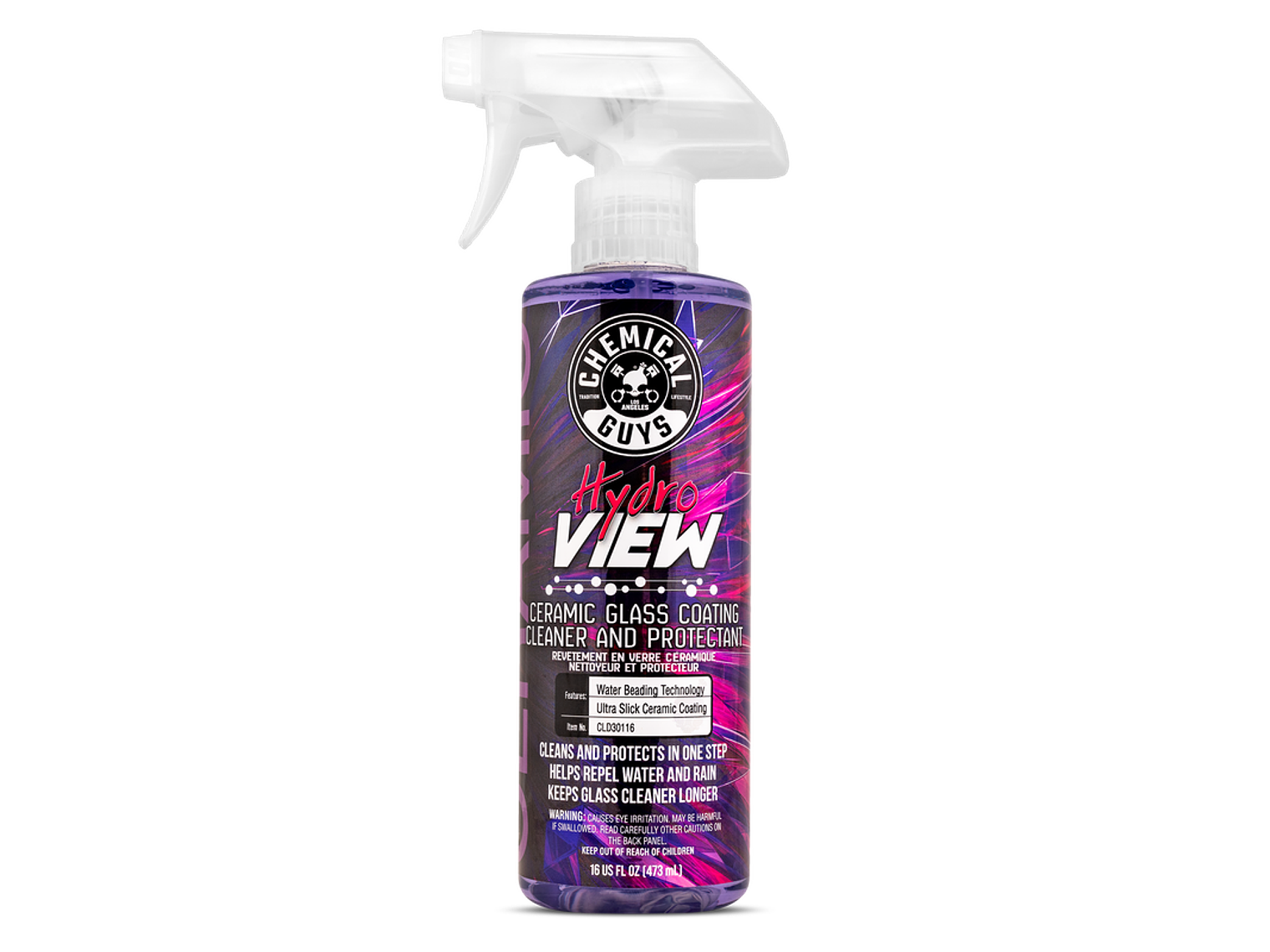 HYDROVIEW CERAMIC GLASS CLEANER & COATING 1