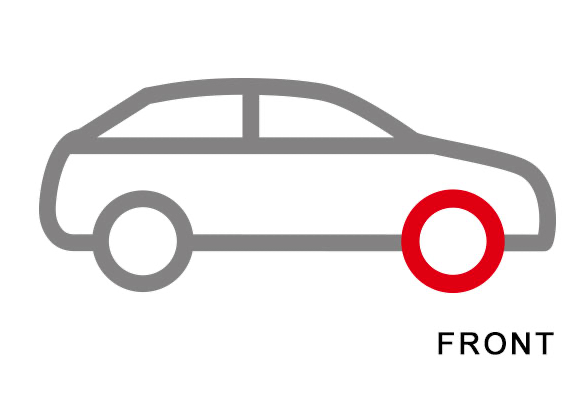 VAG MK7/7.5/8s Yellow Stuff ( Delanteras ) 2