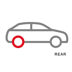 Yellow Stuff VW GOLF R mk7/7.5 ( Traseras )