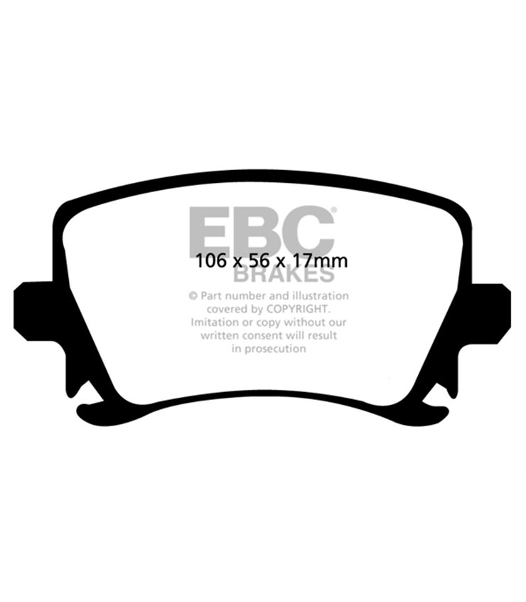 VAG MK5 Yellow Stuff  ( Traseras ) 1