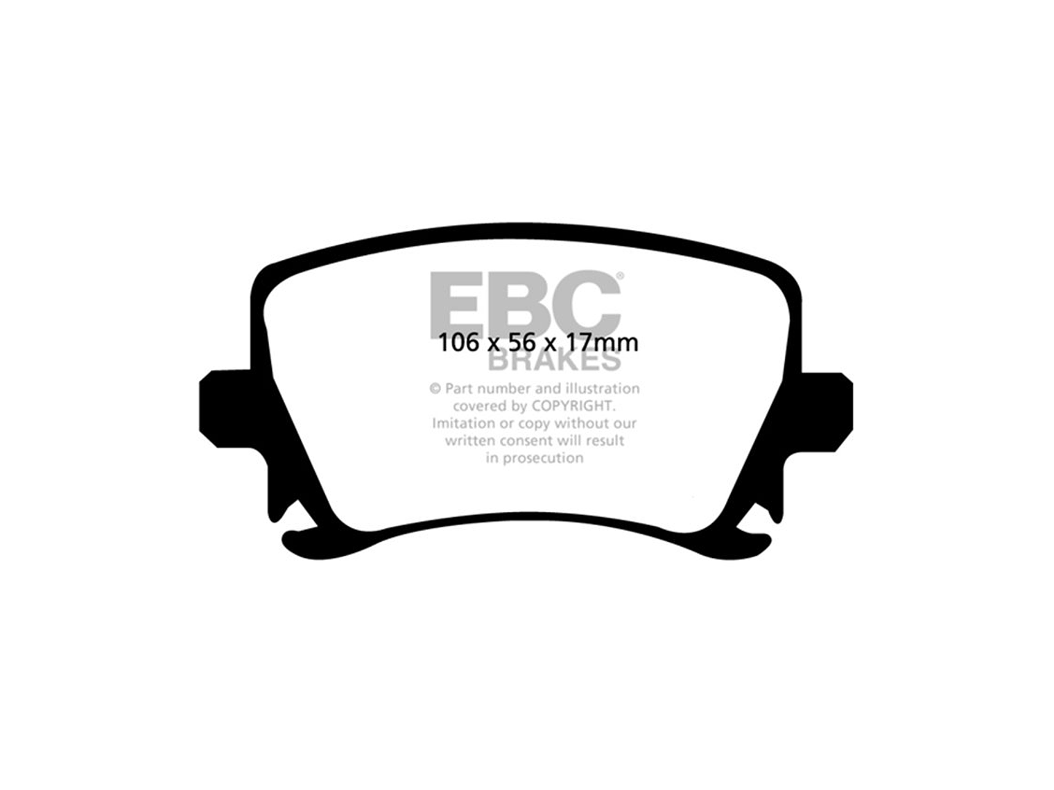 VAG MK5 Yellow Stuff  ( Traseras ) 1