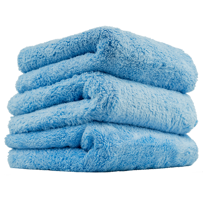 Happy Ending Edgless Microfiber Towel 16″ X 16″ (3 Pack) azul 1