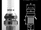 Bujia DR12S Brisk Racing Silver  - Miniatura 2