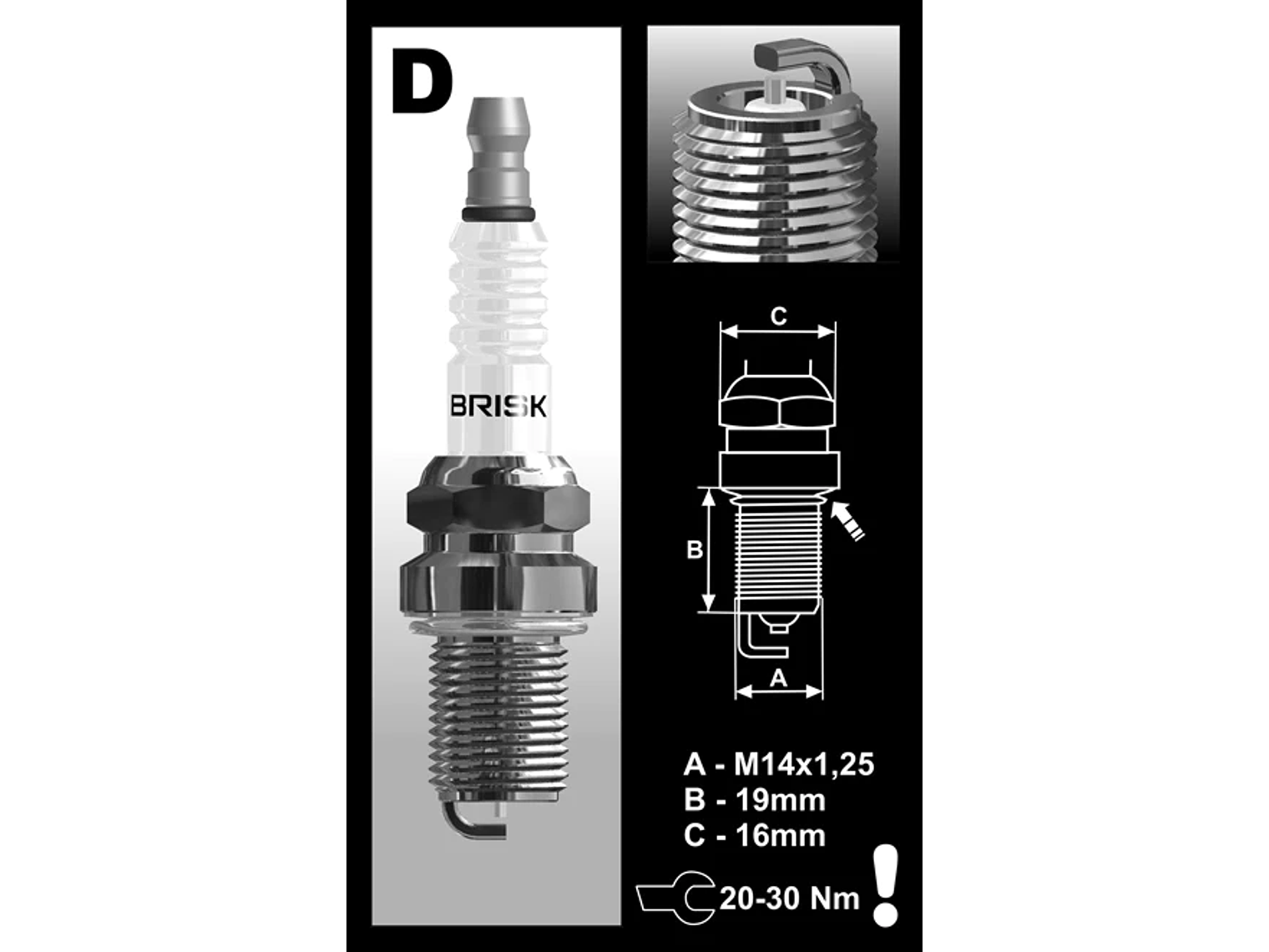 Bujia DR10S Brisk Racing Silver 2