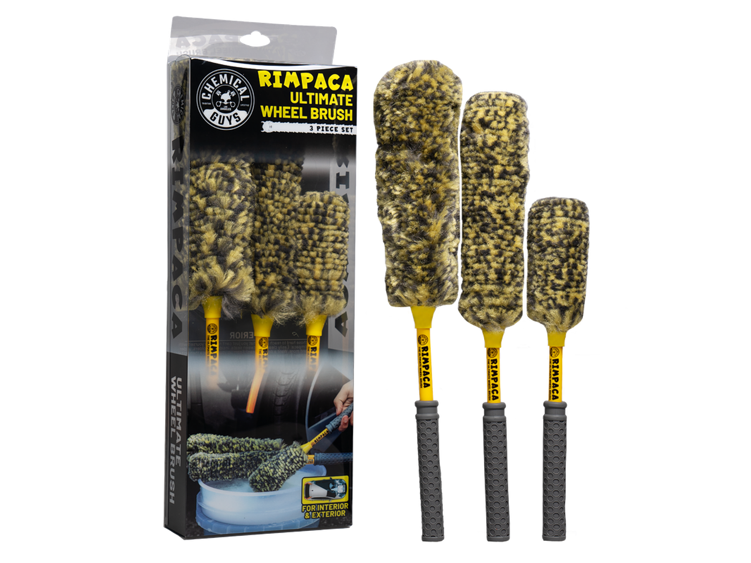 Rimpaca Ultimate Wheel Brush Set(3-Uni) 1