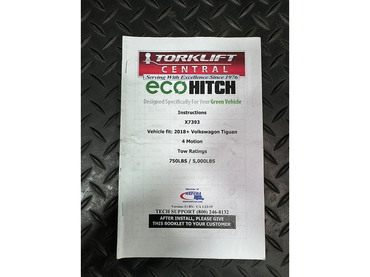 Volkswagen Tiguan Trailer Hitch by EcoHitch® 4