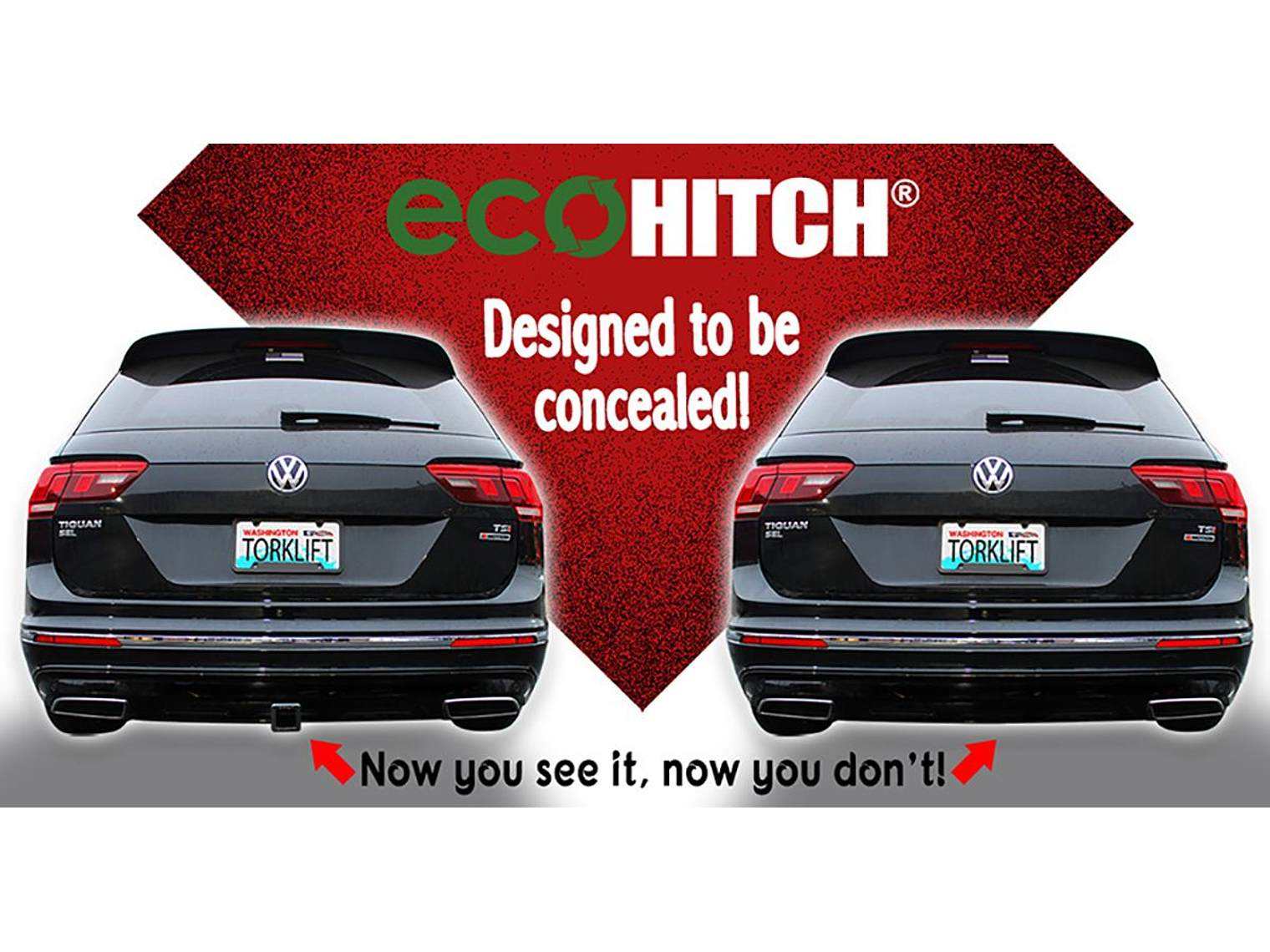 Volkswagen Tiguan Trailer Hitch by EcoHitch® 8