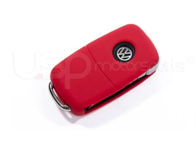 LLAVERO DE SILICONA USP JELLY (MODELOS VW) - ROJO 1