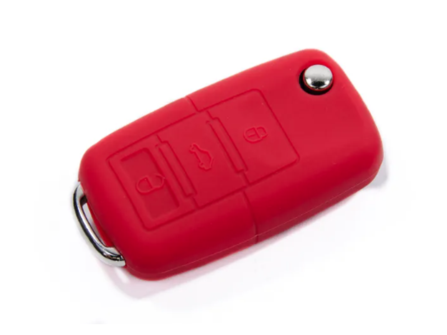 LLAVERO DE SILICONA USP JELLY (MODELOS VW) - ROJO 2