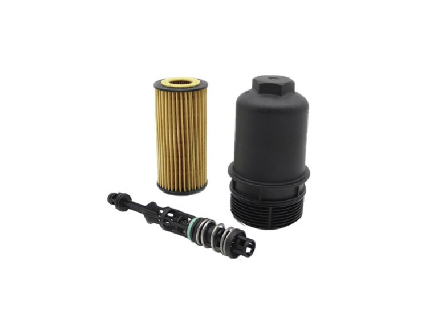 Tapa filtro aceite motor con válvula reguladora de presión y filtro de aceite ( 1.8TFSI – 2.0TFSI Gen 3 ) 2