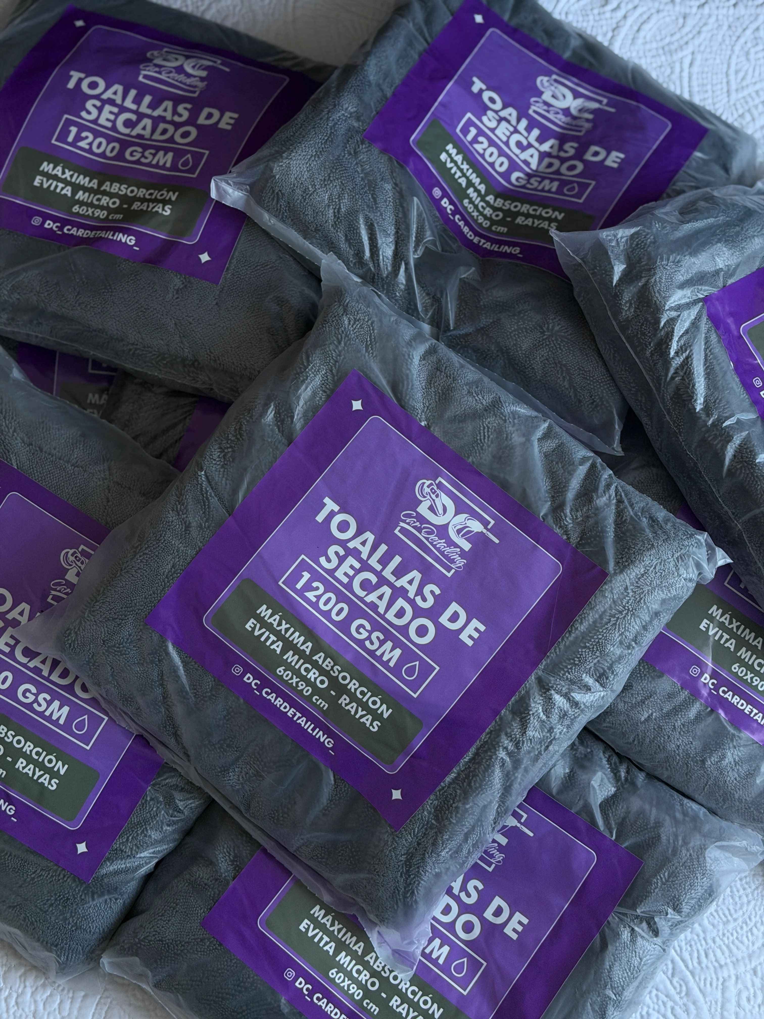 Toalla de Secado 60×90 cm · 1200 GSM – DC Car Detailing 2
