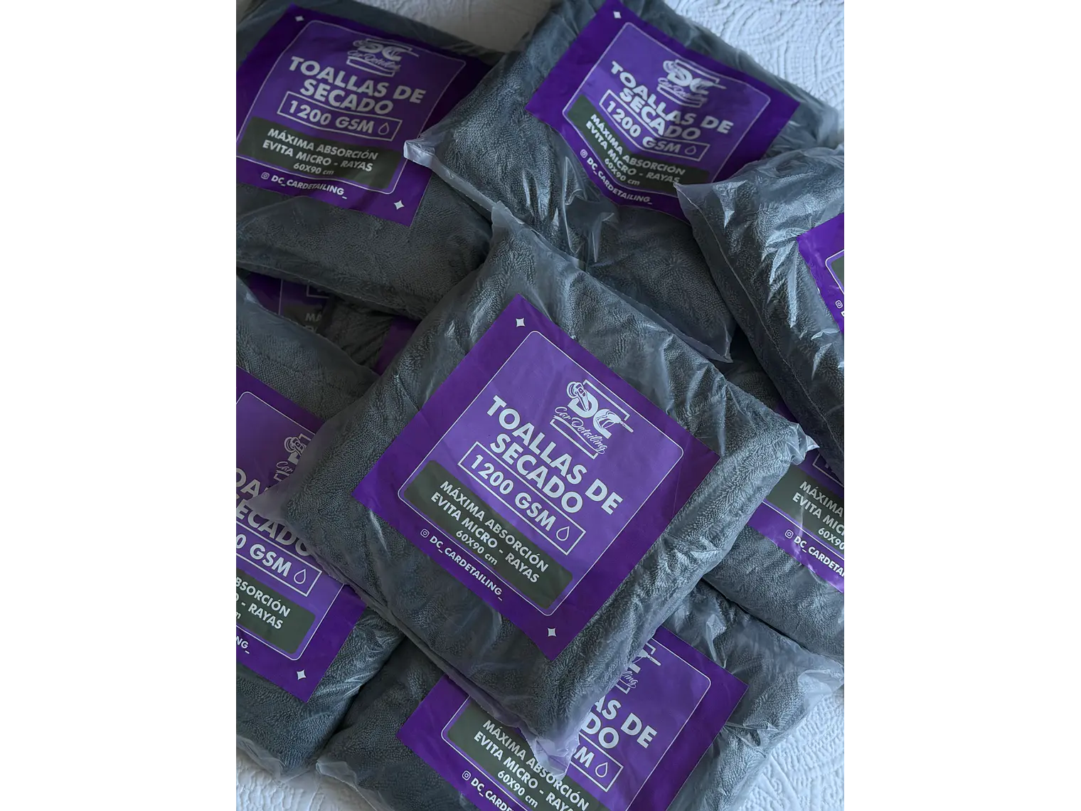 Toalla de Secado 60×90 cm · 1200 GSM – DC Car Detailing 2