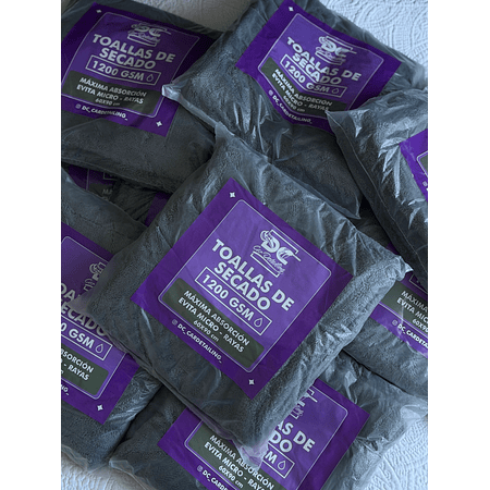Toalla de Secado 60×90 cm · 1200 GSM – DC Car Detailing