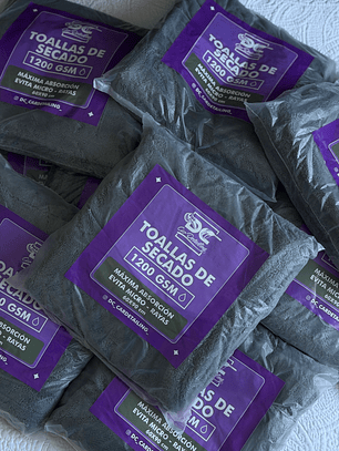 Toalla de Secado 60×90 cm · 1200 GSM – DC Car Detailing