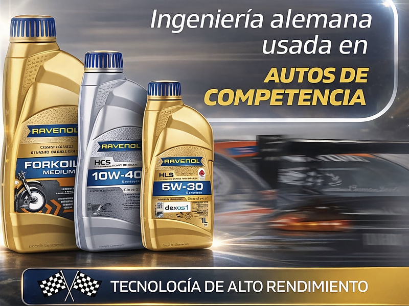 Ravenol: lubricación alemana de alto rendimiento