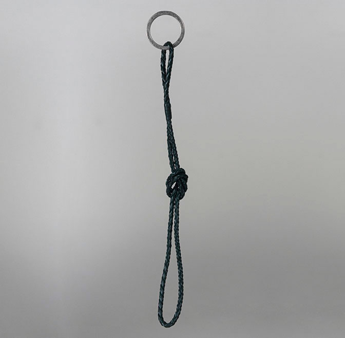 BRAIDED KEYCHAIN