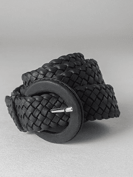 BRAIDED BELT- LINED BUCKLE