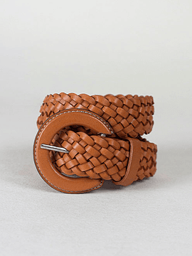 BRAIDED BELT- LINED BUCKLE