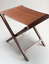 LEATHER STOOL