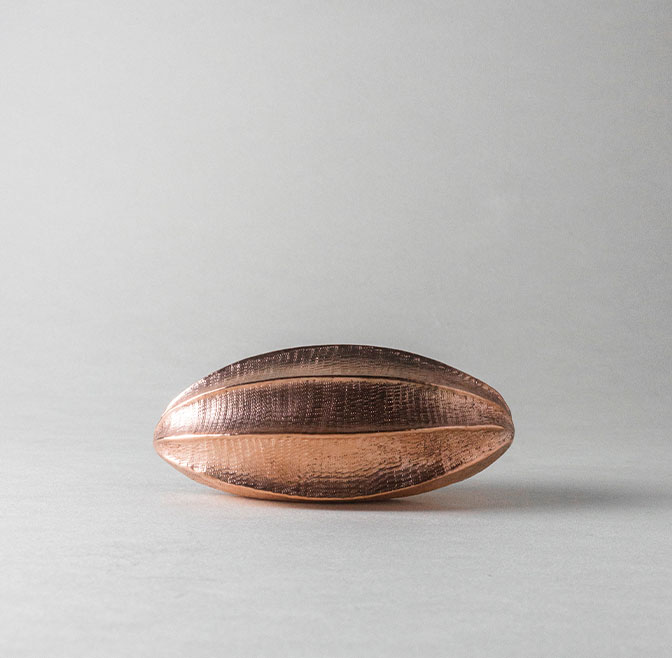 STARFRUIT BOWL-COPPER 