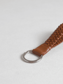 FLAT BRAID KEYCHAIN 