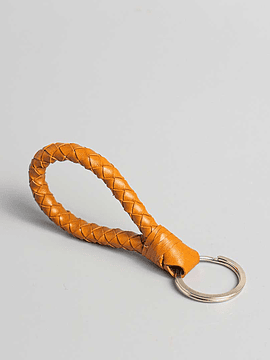 TUBULAR BRAIDED KEYCHAIN