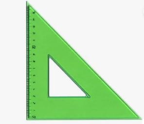 Escuadra de 45 21.5 cm