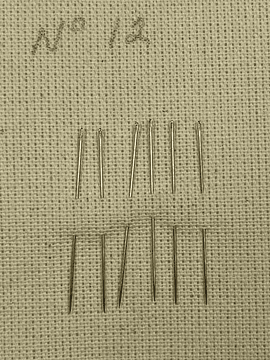 Paño de agujas bordado #12 marina berts