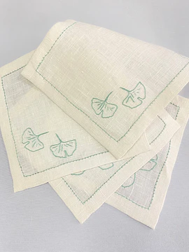 SERVILLETAS GINKO (JUEGO X 4)