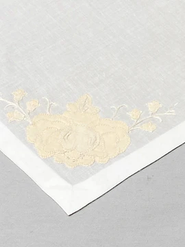 CHAROLERA APPLIQUE FLORES DISEÑO 1
