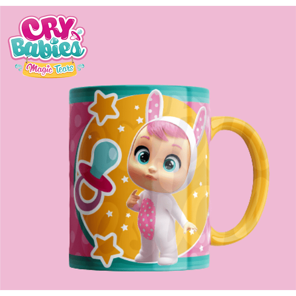 7 Artes Caneca Baby Crys Editável em Photoshop 7