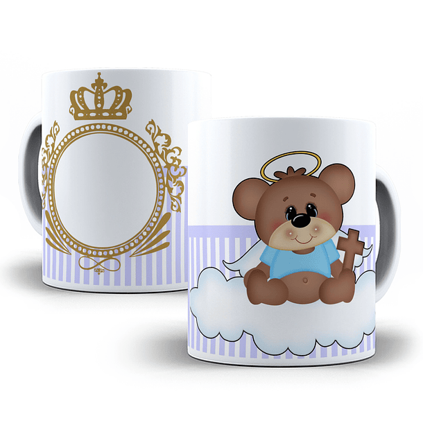 80 Artes para Caneca Batizado Batismo Editável em Photoshop e Corel Draw 9