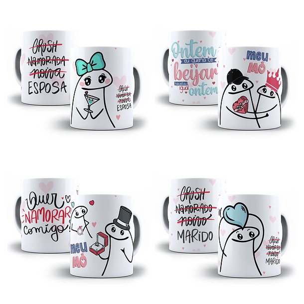 23 Artes Caneca Flork Dia dos Namorados Arquivos Png 3