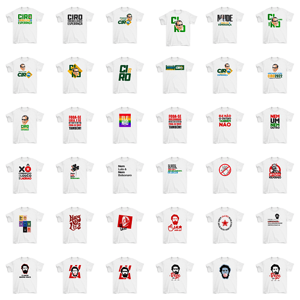 Pacote Artes Eleições Sublimação Caneca Camisas 2022 Completo 4