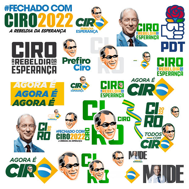 Kit Digital Ciro Gomes Sem Fundo Eleições Política 30 Arquivos Png 1