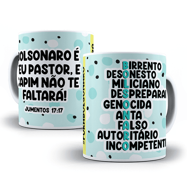 61 Artes Flork Caneca e Camisa para Sublimação Lula e Bolsonaro Arquivos em Png 9