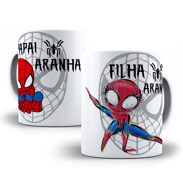 12 Artes Caneca Heróis Pais Geek Editável Corel Draw + Png 4