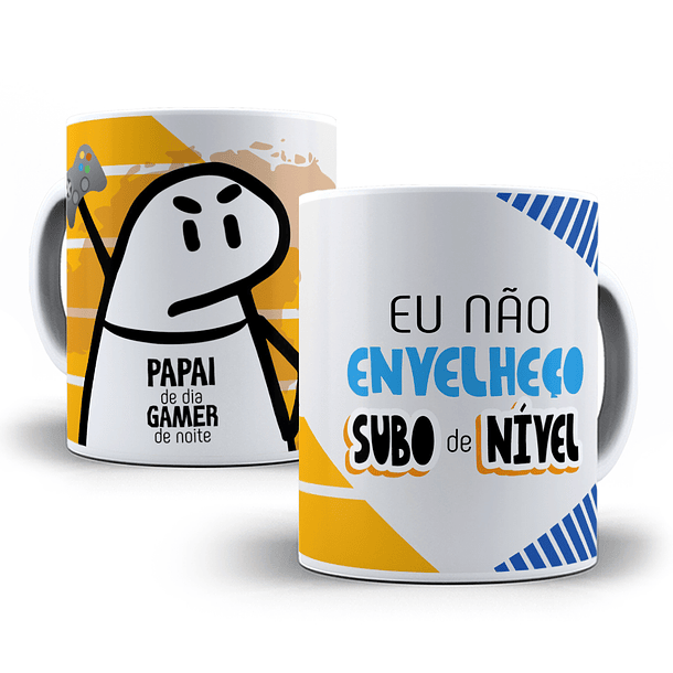 19 Artes Caneca Flork Dia dos Pais Editável Corel Draw + Png 5