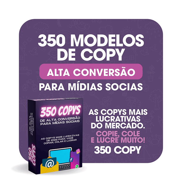 350 Copy para Vender de Alta Conversão Mídias Socias Frases Prontas 3