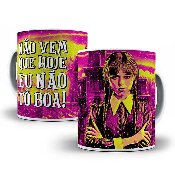 24 Artes Caneca Wandinha Jenna Ortega em Jpg  7