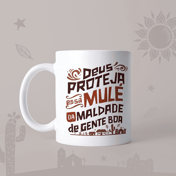 Artes para Caneca Mulheres Xilogravura em Jpg 2