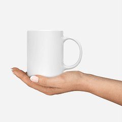 Mockup para Caneca Modelo 4 em Psd 